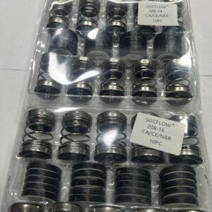 Double mechanical seals Sic/ca/ce/nbr Ca/ce/nbr Sis/sic From 12mm to 100mm